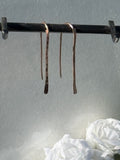 Hammered Drop Earrings