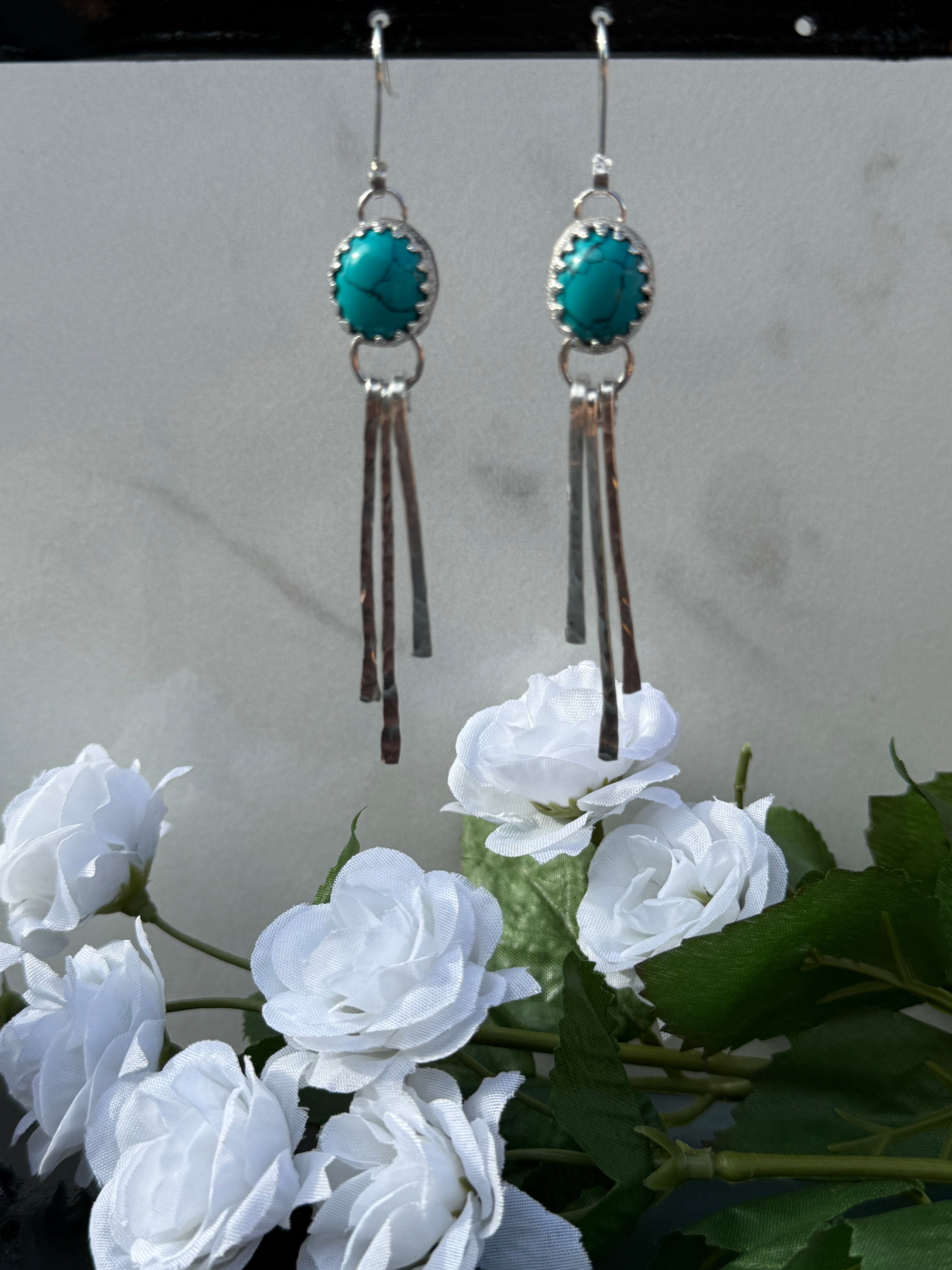 Sterling Silver and Turquoise Earrings